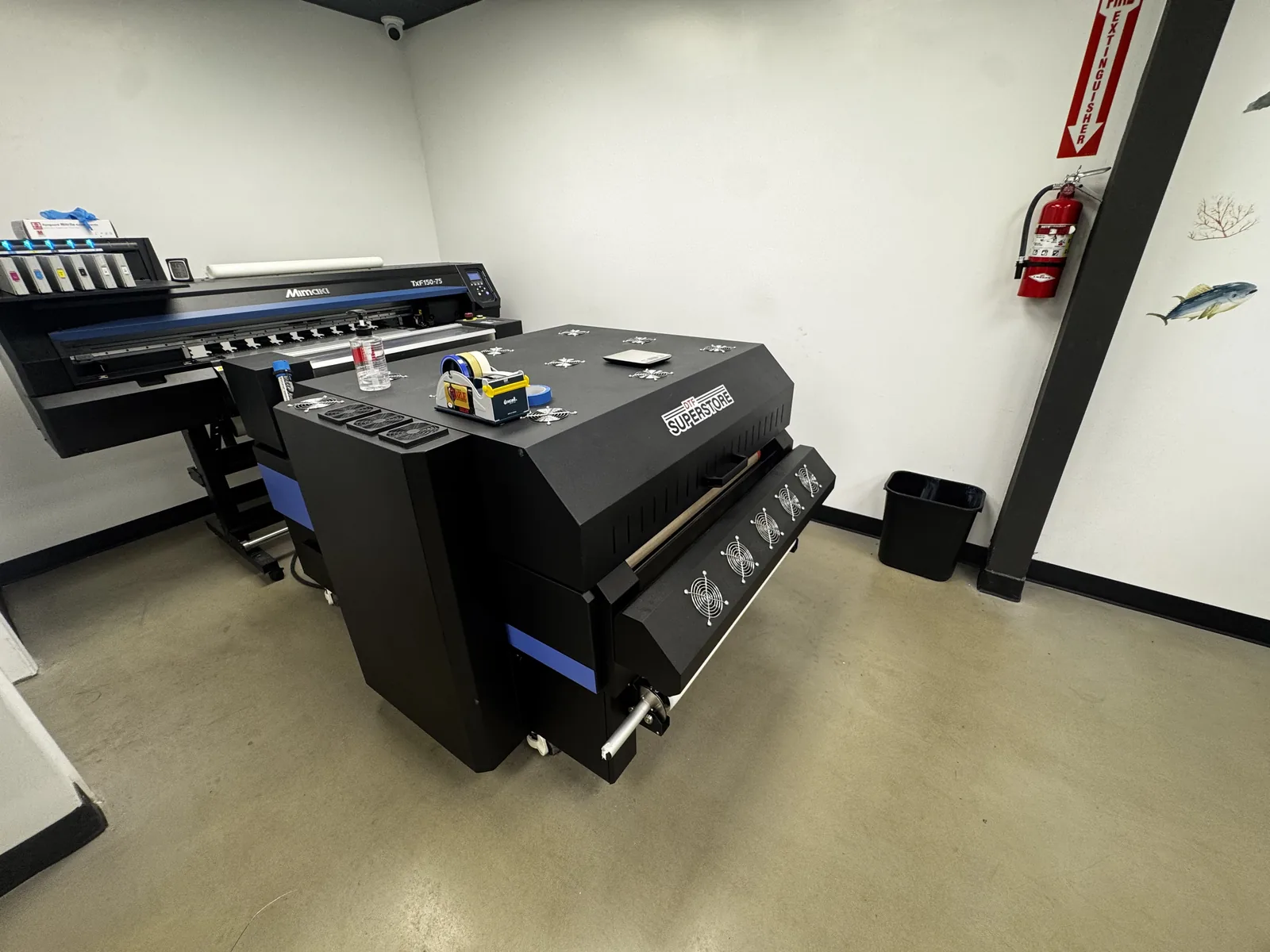 Direct-to-film shaker oven