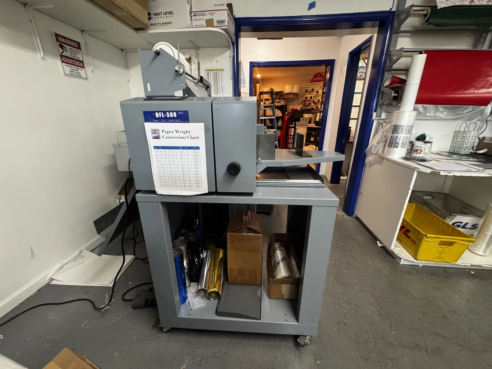 Foil laminator
